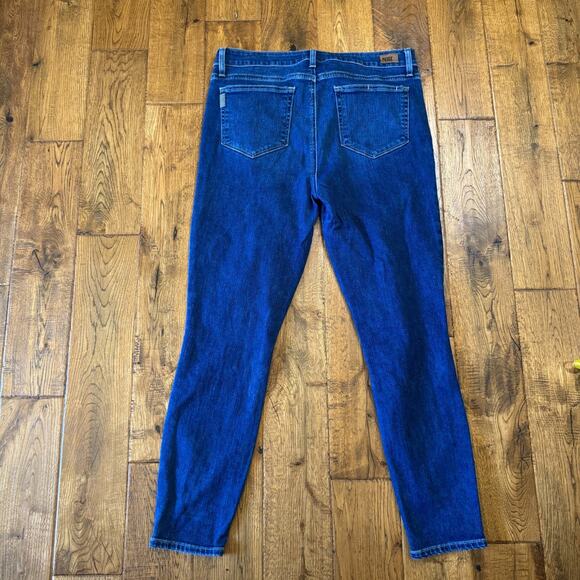 Paige Verdugo Ankle Skinny Jeans Women's 32 Mid Rise Casual Stretch Denim - Picture 6 of 7